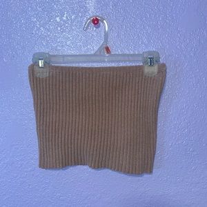 ♡ LA Hearts Sweater Tube Top ♡